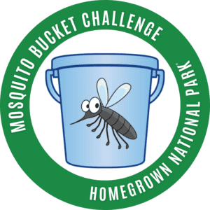 Mosquito Bucket Challenge Facebook Profile social media profile image for the homegrown national park mosquito bucket challenge