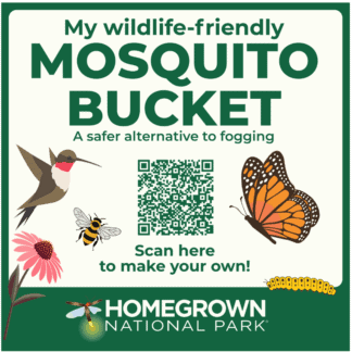 Mosquito Bucket Sticker