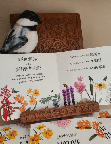 a rainbow of native plants book cover