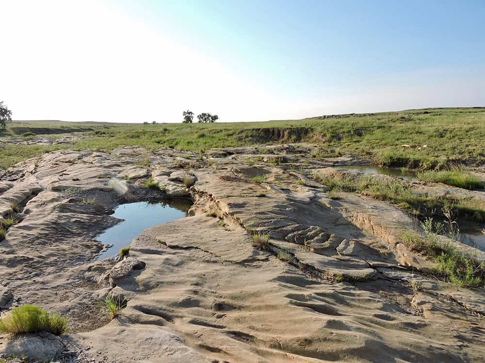 Southern Plains Land Trust Jagers Phase 3 Rock pools