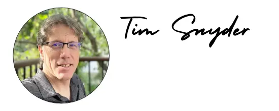 Tim Snyder Email Signature